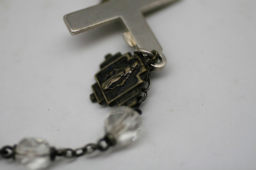 Rock Crysta Antique Rosary E1