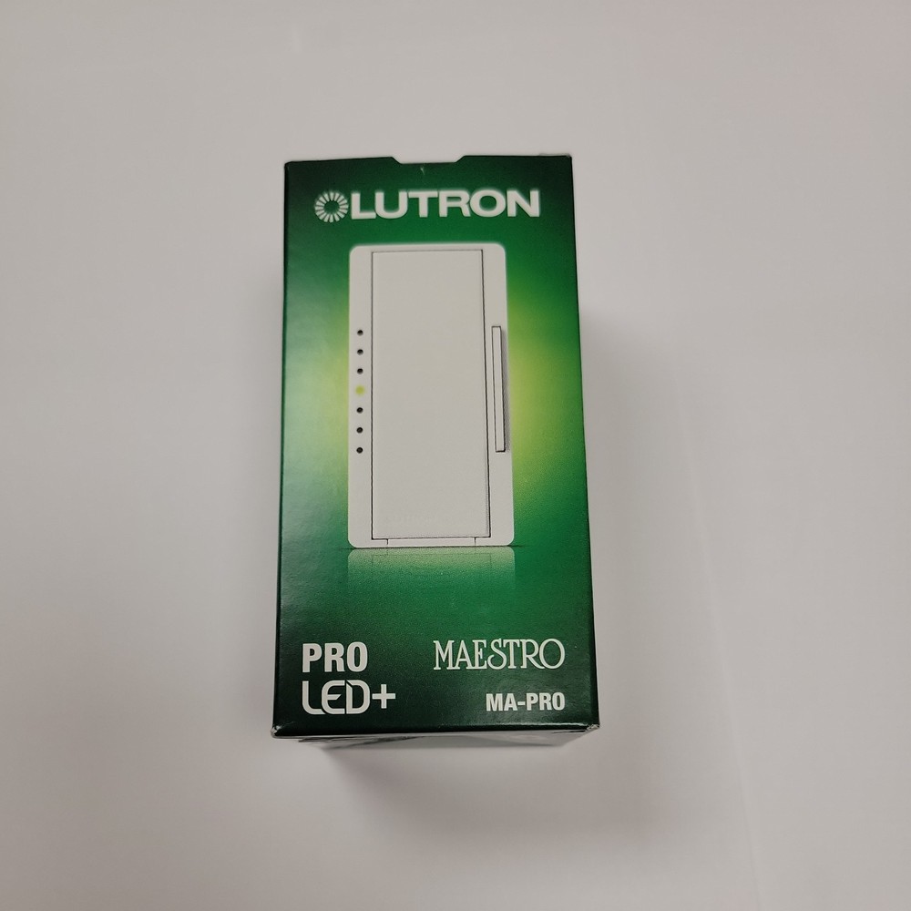 Lutron MA-PRO-WH Dimmer Wall Switch - White