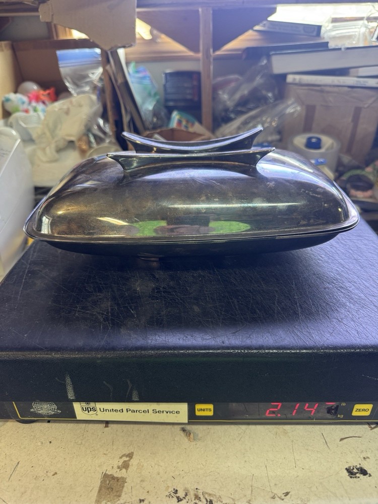 rare gorham silverplate YC847 Covered Serving Dish Lid