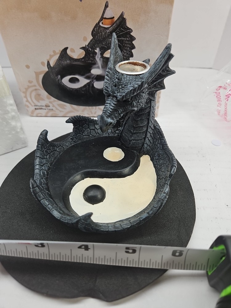 Dragon Ying Yang Backflow Incsense Burner