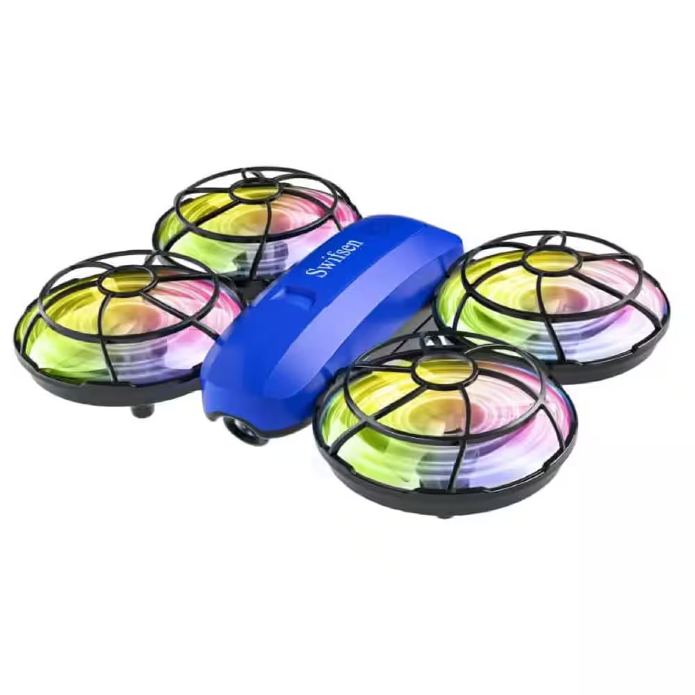 Drone Indoor Small Helicopter with Camera Mini Quadcopter, Propeller Full Protec