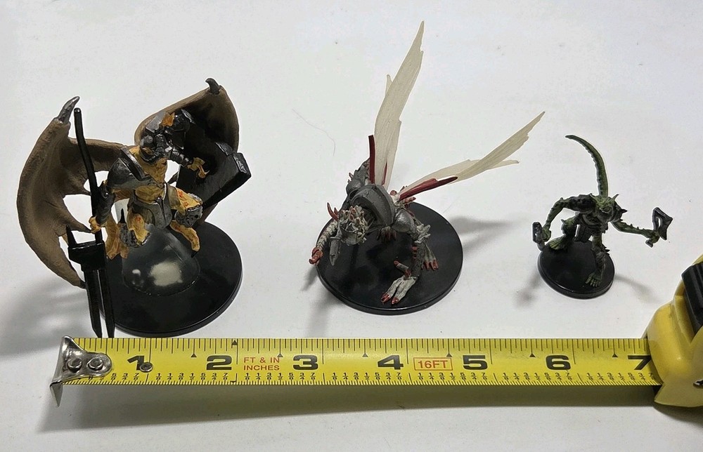Lot 3 D&D Mini Baldur's Gate Legion Bone Devil, Horned Devil, Barbed Devil 2019