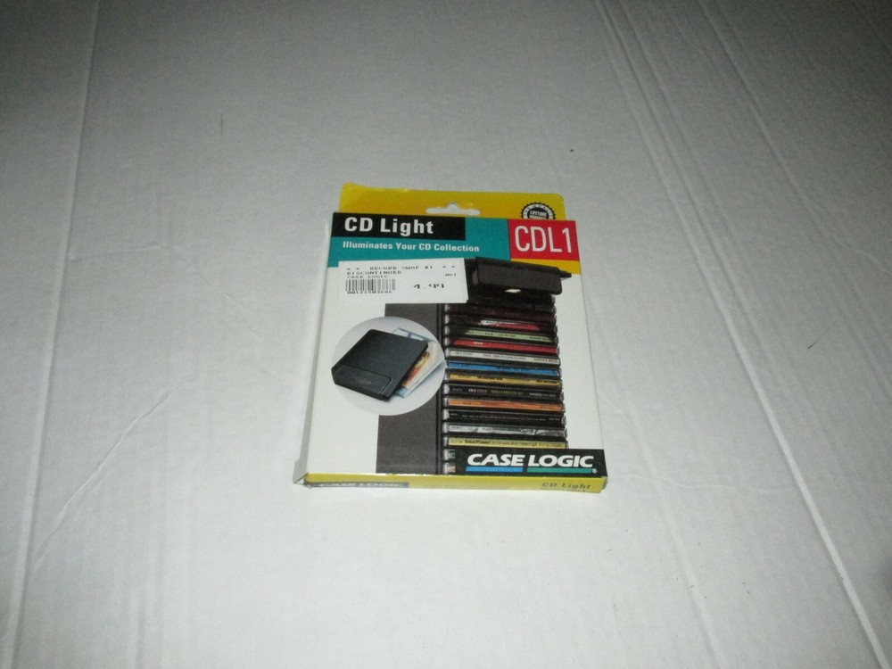 Case Logic CD Light CDL1 Storage Illumination Music Media Collection