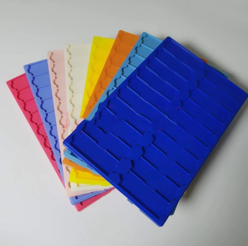 1pc ABS Microscope Slides Drying Plate Plastic for 20 Slides Lab Supplies