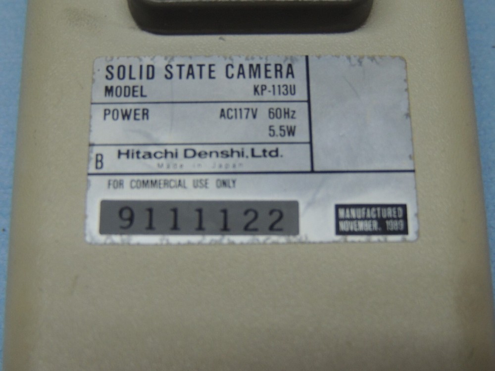 Hitachi Solid State Camera KP-113U