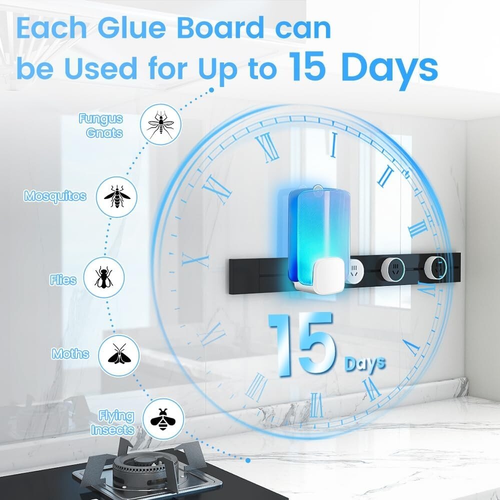 10 Pack Refill Cartridges Compatible with Raid Essentials Flying Insect Light