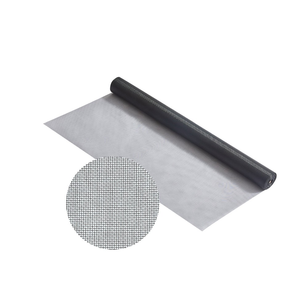 Window Screen Replacement 100 ft × 48 in Window Screen Mesh DIY Adjustable