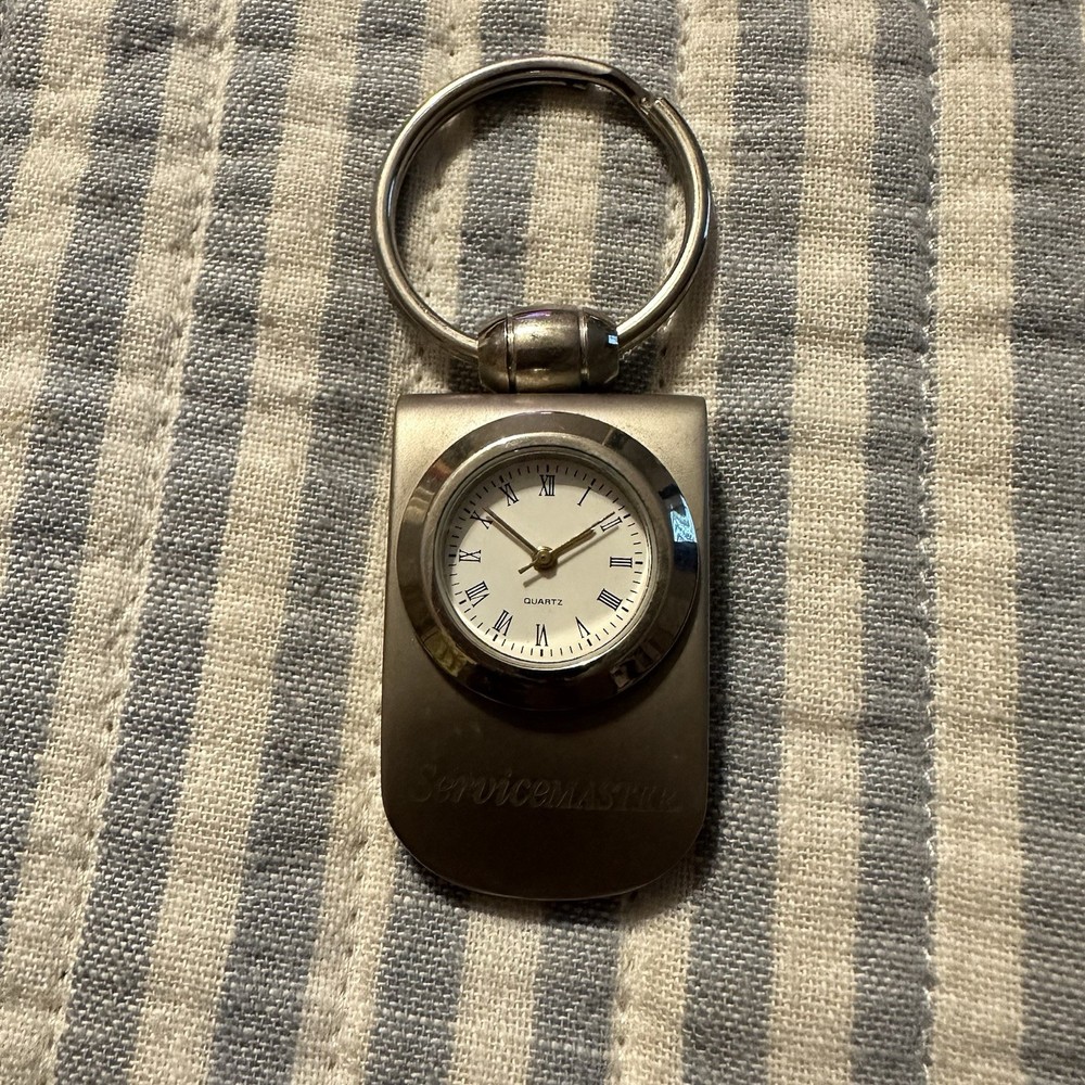 Analog Key Ring Watch with Quartz Movement *UNTESTED*