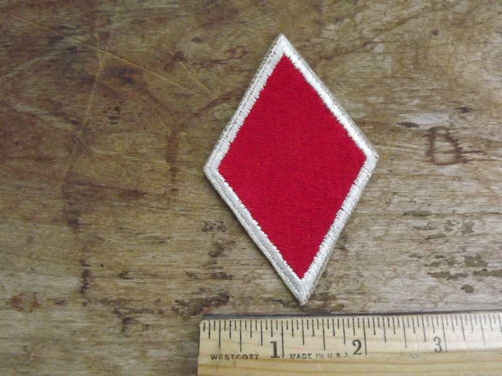1950's 5th Infantry Division Patch, White Border - INV# C1353