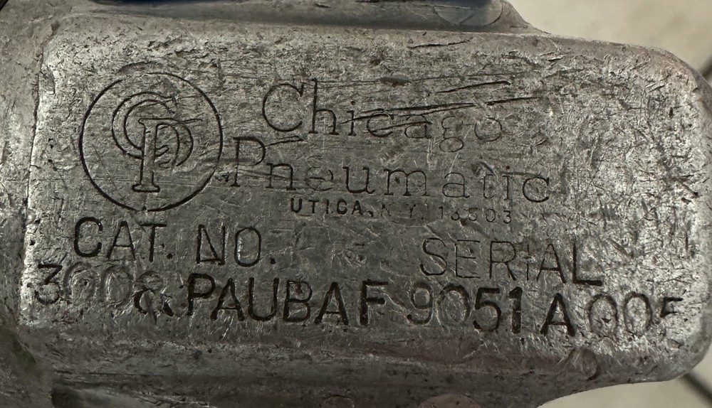 Chicago Pneumatic Nutrunner Screwdriver