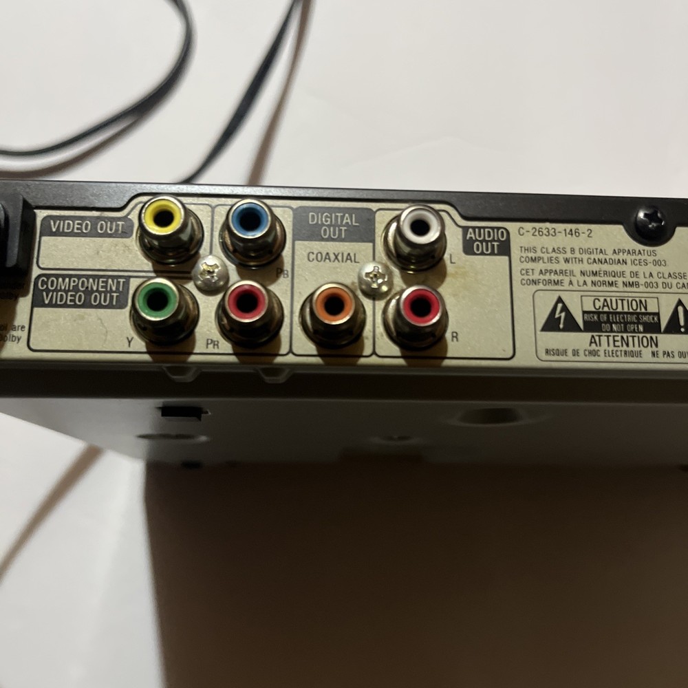 Sony DVD Player — Tested & Working