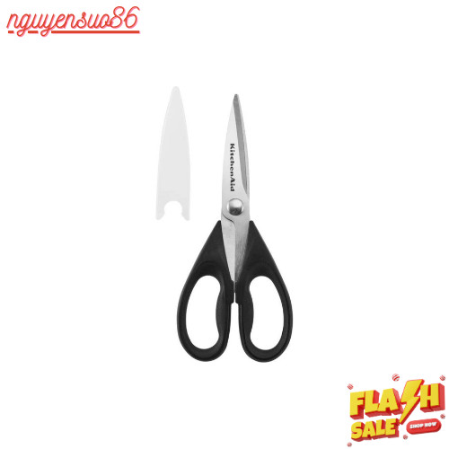 KitchenAid All Purpose Kitchen Shears with Protective Sheath Durable Stainless S