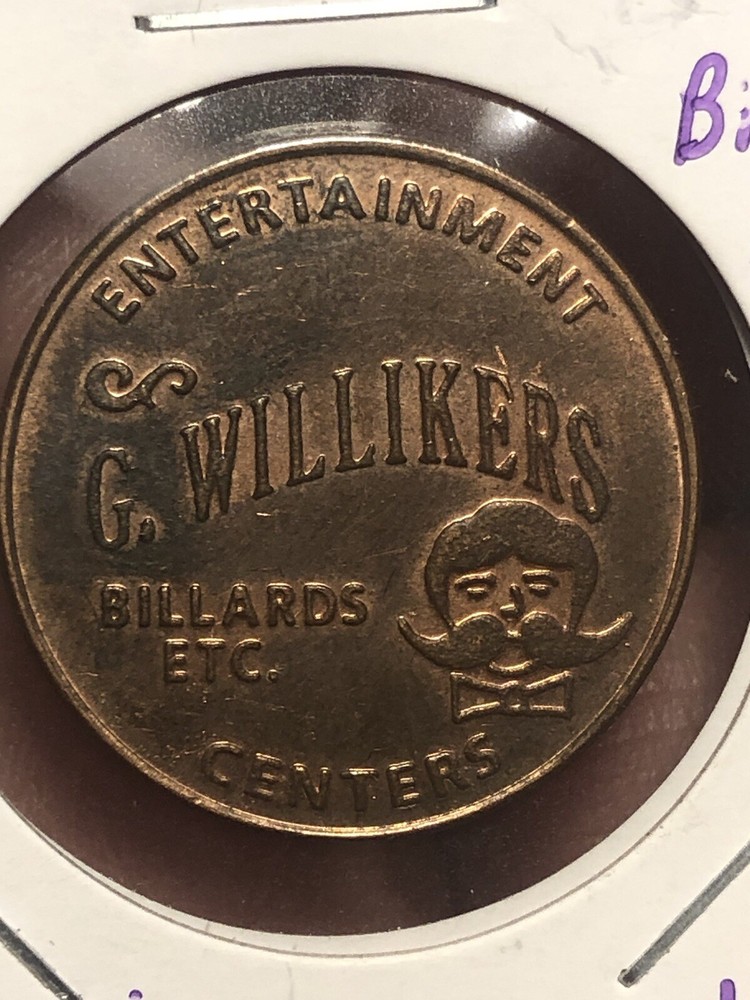 Arcade Token - G Willikers - Sarasota, Florida