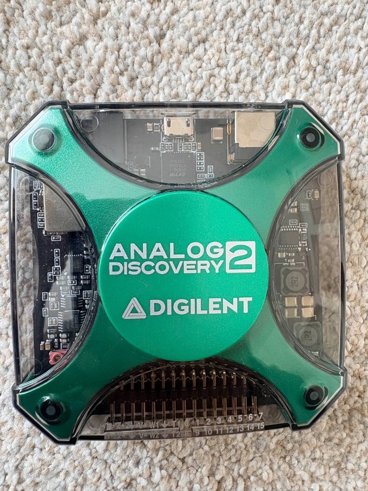 Digilent Analog Discovery 2 USB Oscilloscope & Logic Analyzer – New Open Box