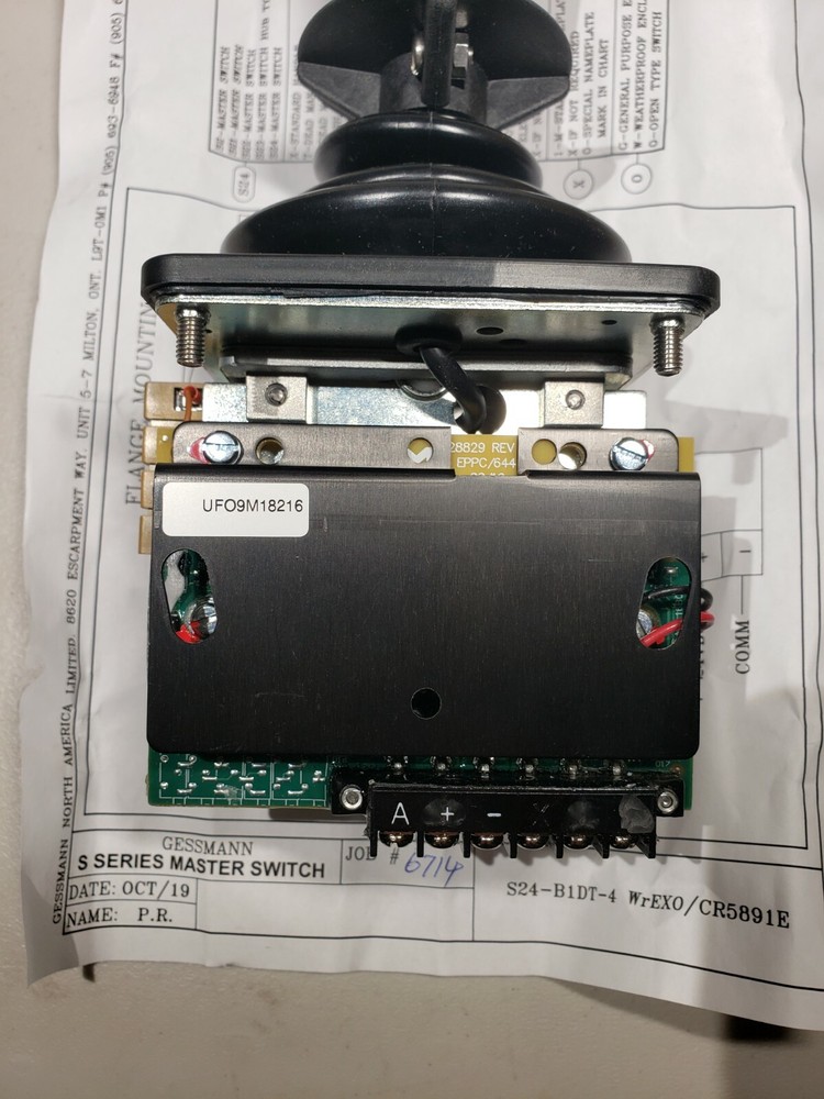 Gessmann Senett Joystick Single-axis Controller S24-B1DT-4