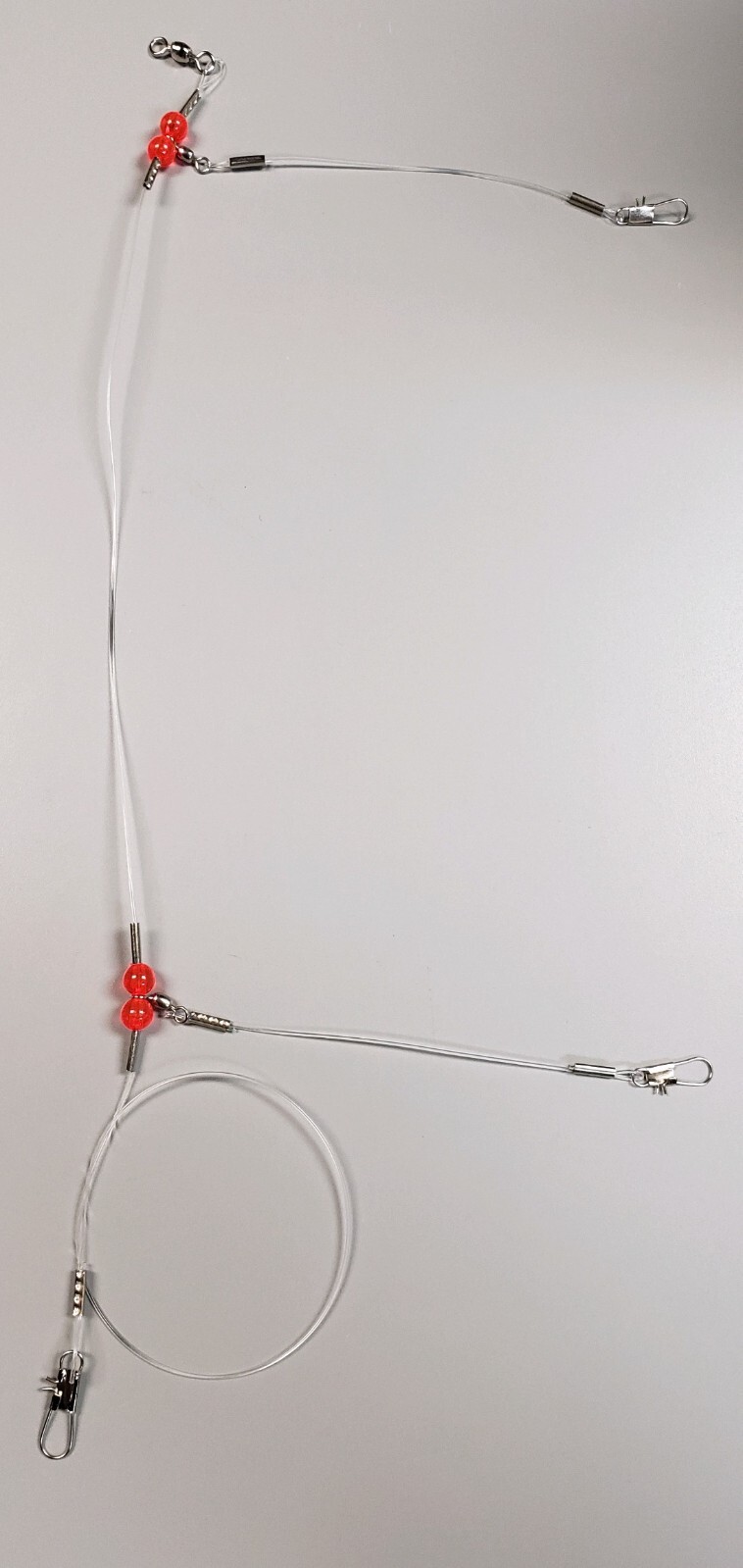 24" Deep Drop Bottom Fishing Rigs 60# Leaders Striper Sea Bass Porgies CHOOSE QT