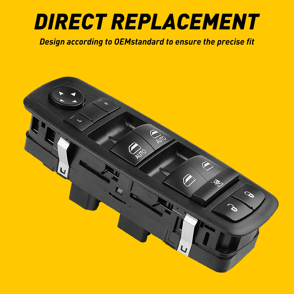 Driver Side Door Window Switch Panel Control For 2009-2012 Dodge Ram 1500 2500