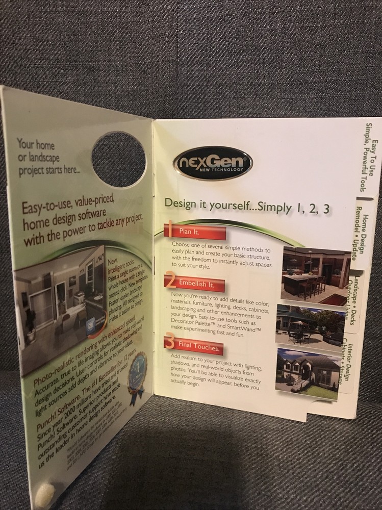 Punch Home & Landscape Design Nexgen