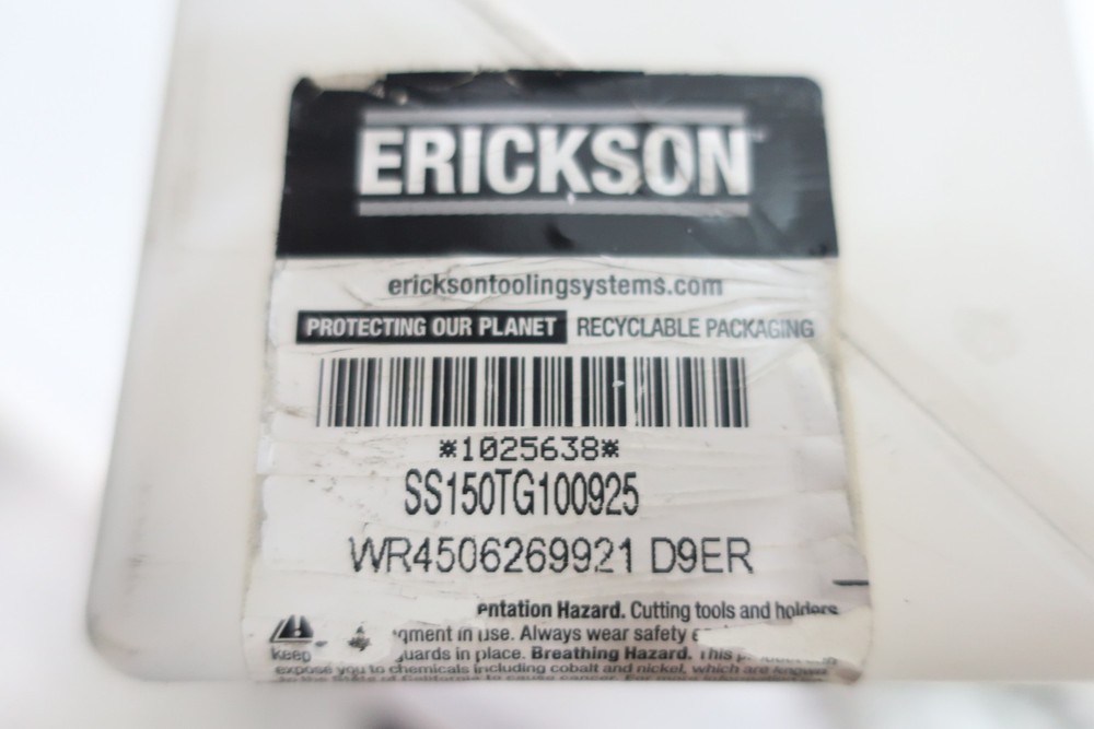 Erickson SS150TG100925 Tool Holder