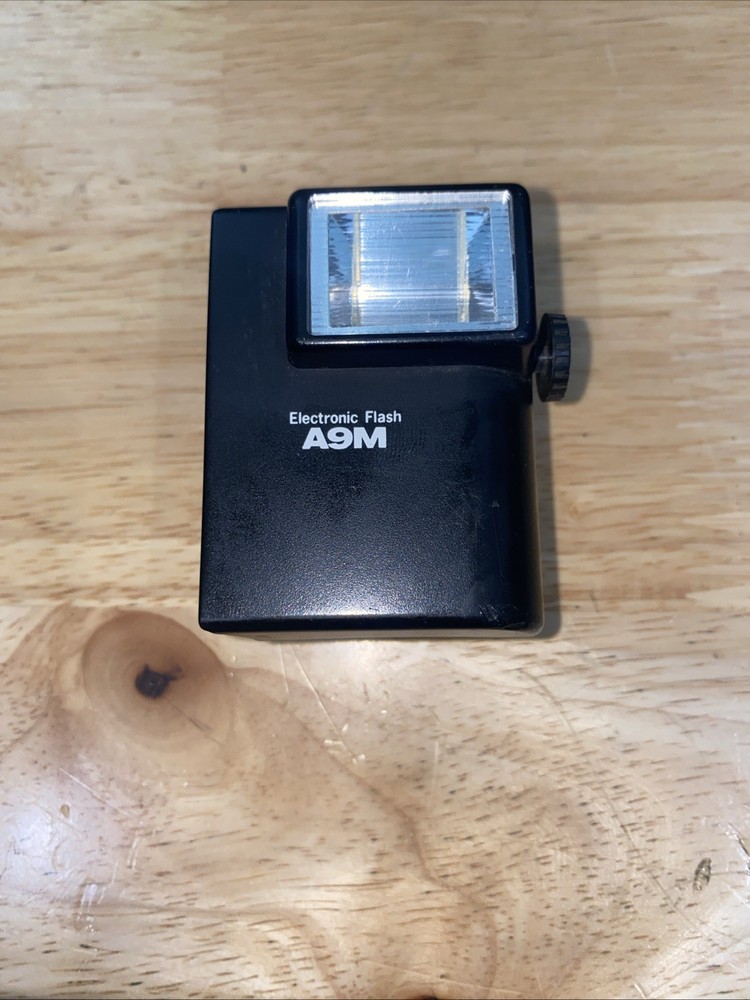 Olympus A9M Electronic Flash Unit For XA, XA1 Etc. Camera Flash