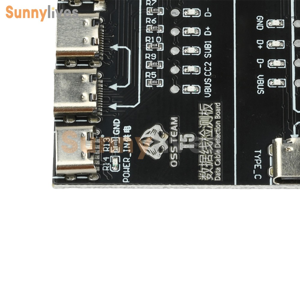 T5 Multifunctional Interface Cable Detection Module Data Cable abnormal testing