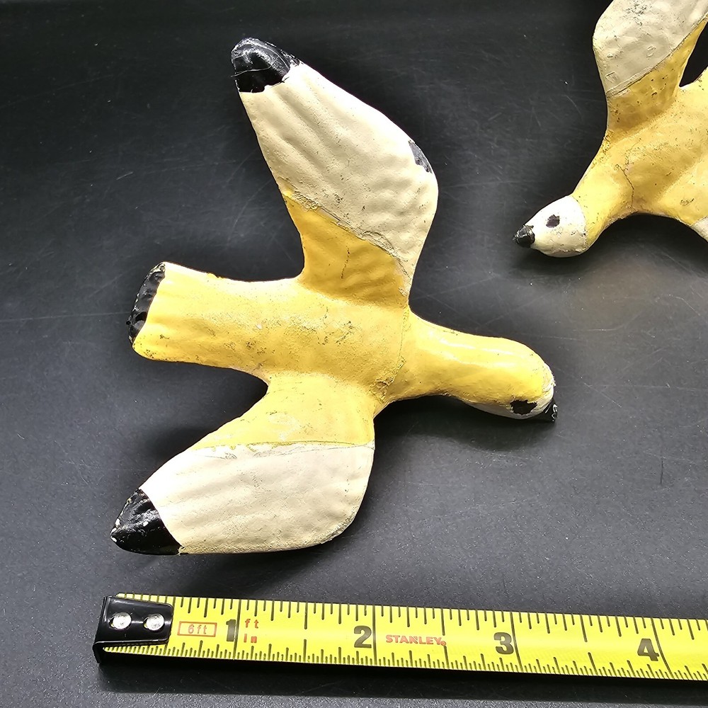Vintage Cast Iron Bird Drawer Pulls