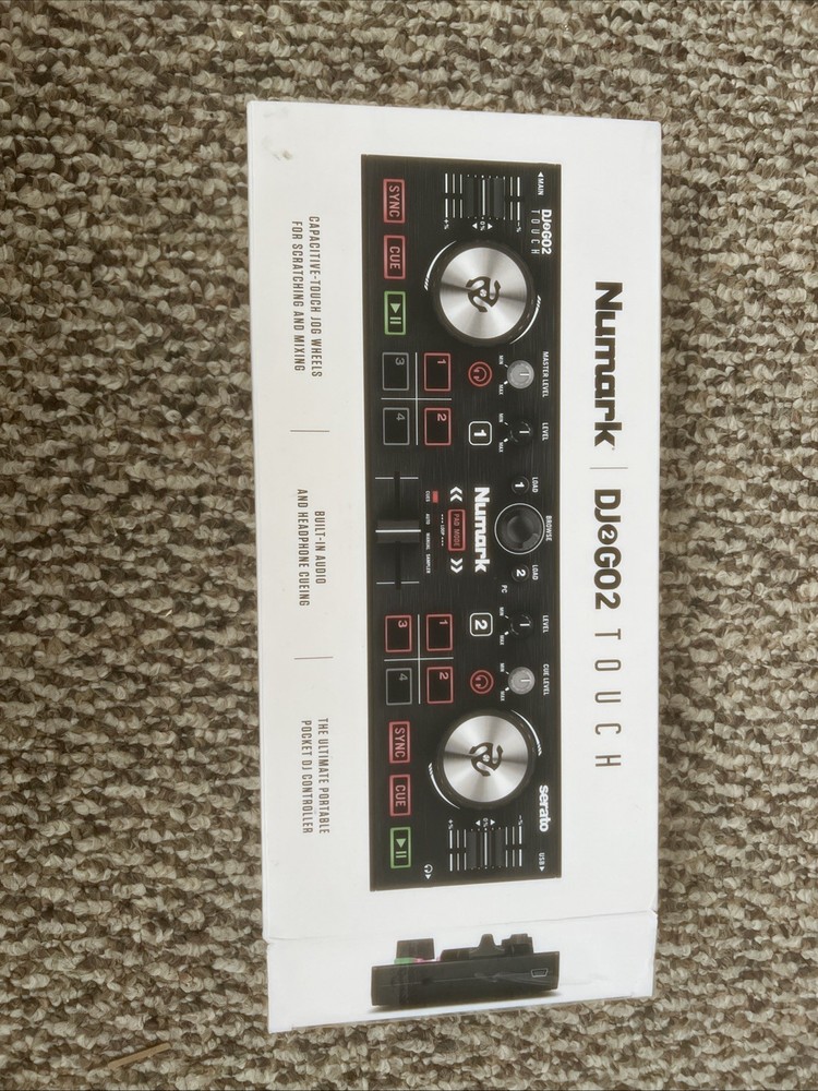 Numark DJ2GO2 Touch Pocket DJ Controller for Serato BOX ONLY