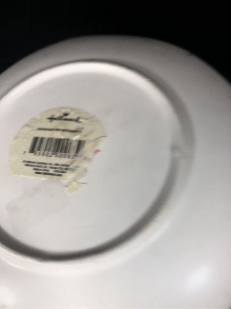 Hallmark Snowman Trail Plate 8.5”