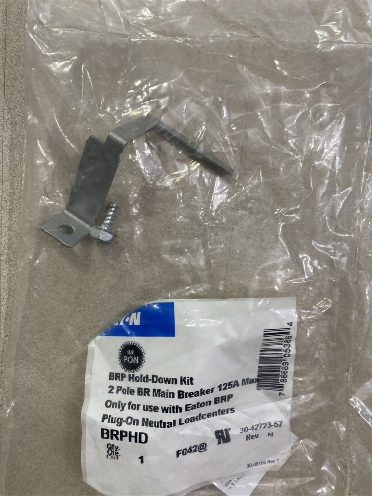 2-EATON BRHOLD DOWN KIT 2 POLE BR MAIN