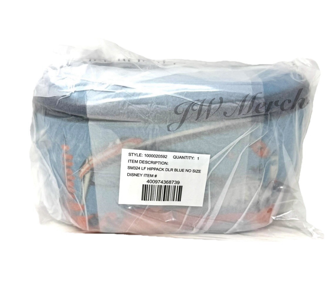 Disney Loungefly Disneyland Tomorrowland Space Mountain Retro Hip Fanny Pack NEW