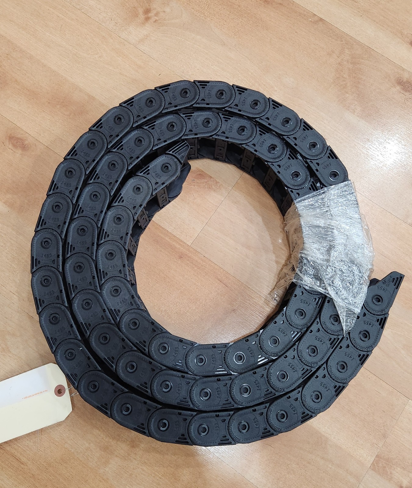 9ft Cable Carrier UA1455 – CNC, Robotics, Industrial, 2.9"x1.4" Outer, 2.29"x1"