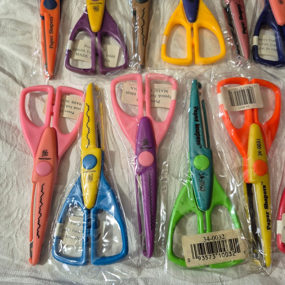 15 new PROVO CRAFT paper shaper scissors