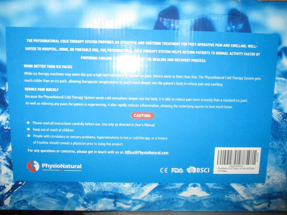 PhysioNatural - Cold Therapy System for Knee.