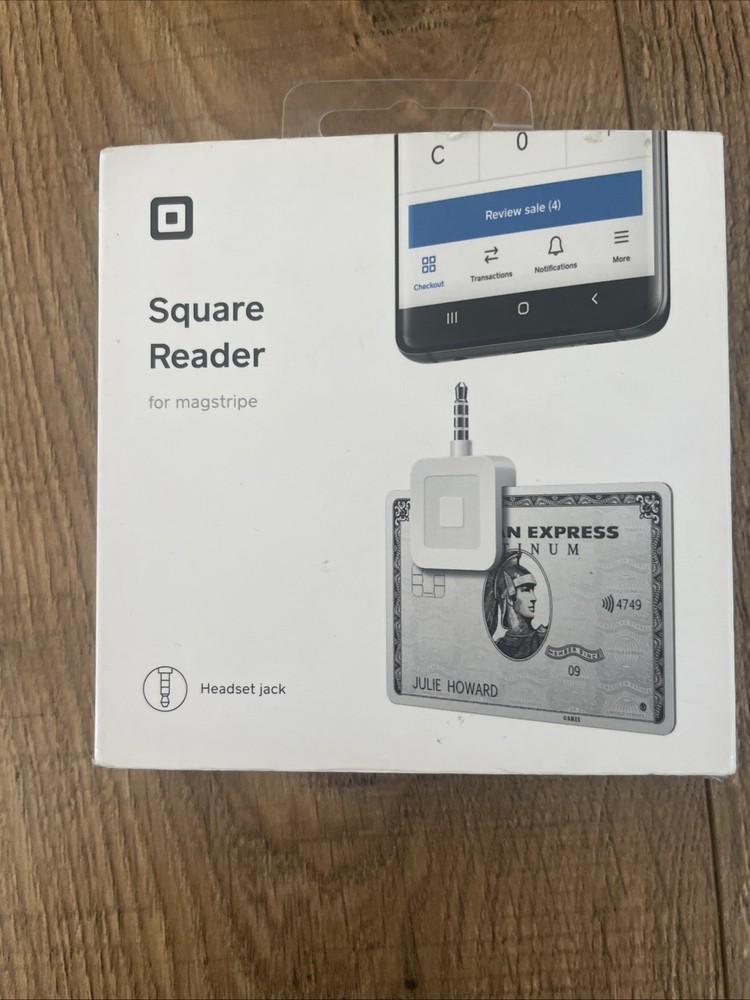 NEW Damaged Box Square Credit Card Reader for iPhone, iPad Android