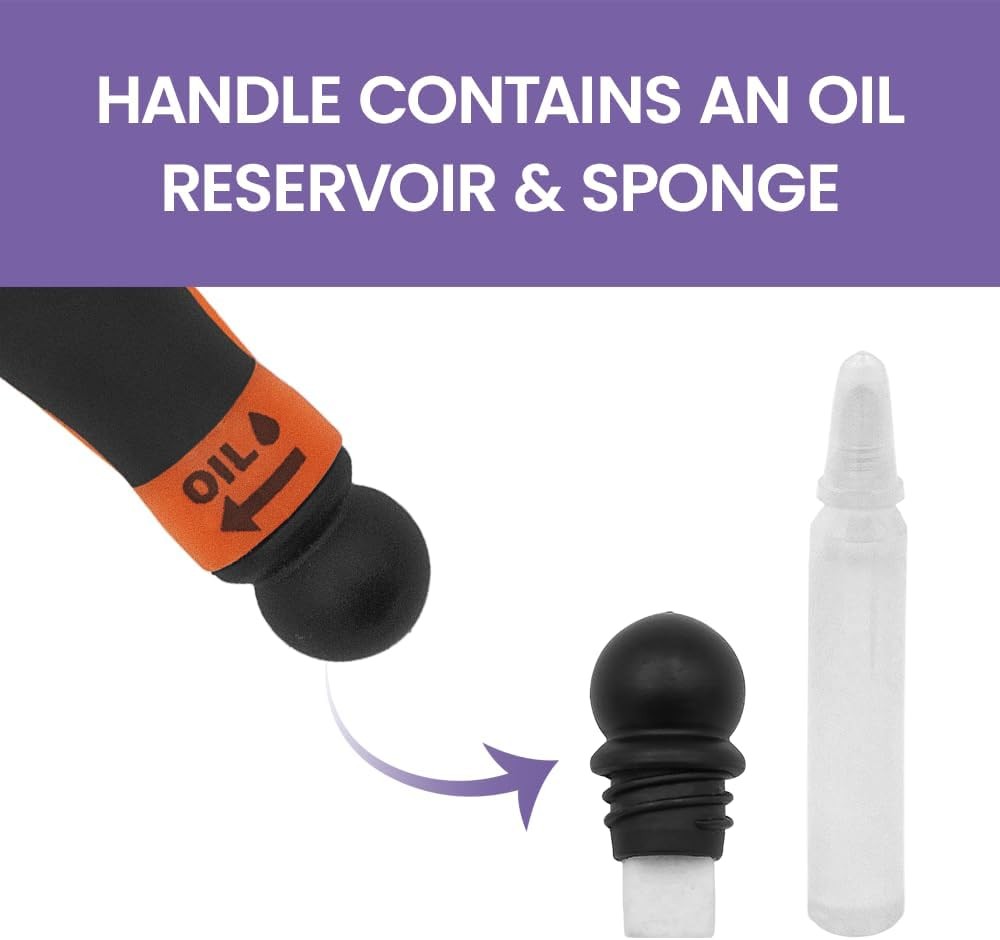 6 In 1 Multipurpose Sharpening Tool, Black/Orange