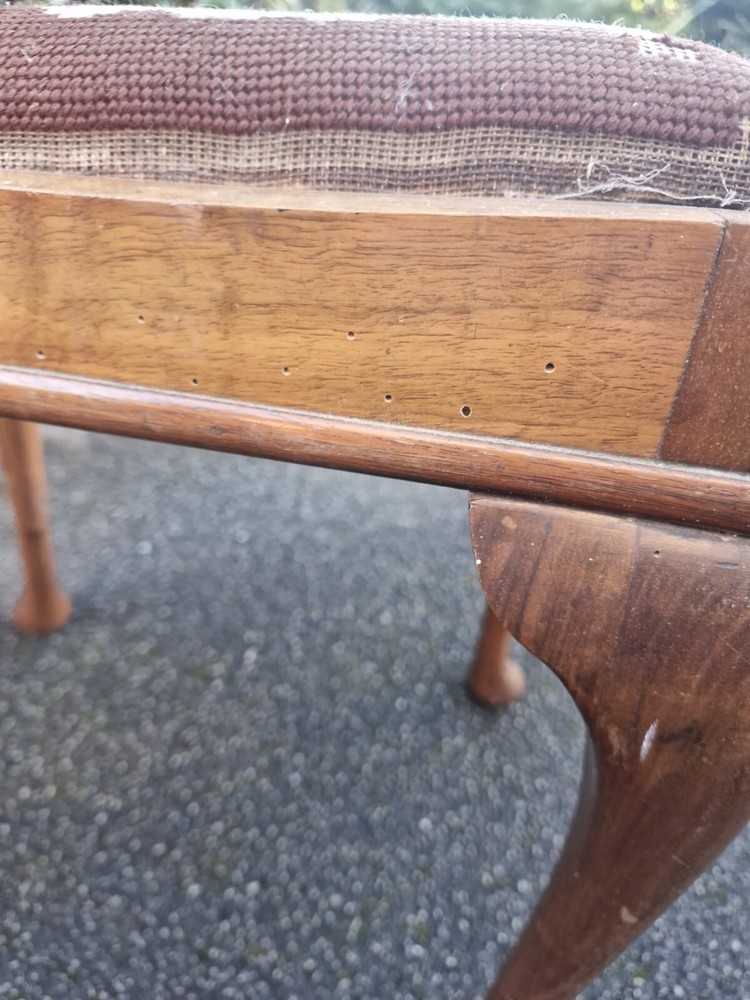 Georgian Needlepoint Stool