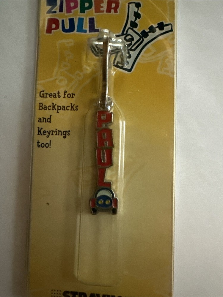Personalized Zipper pull (PAUL)