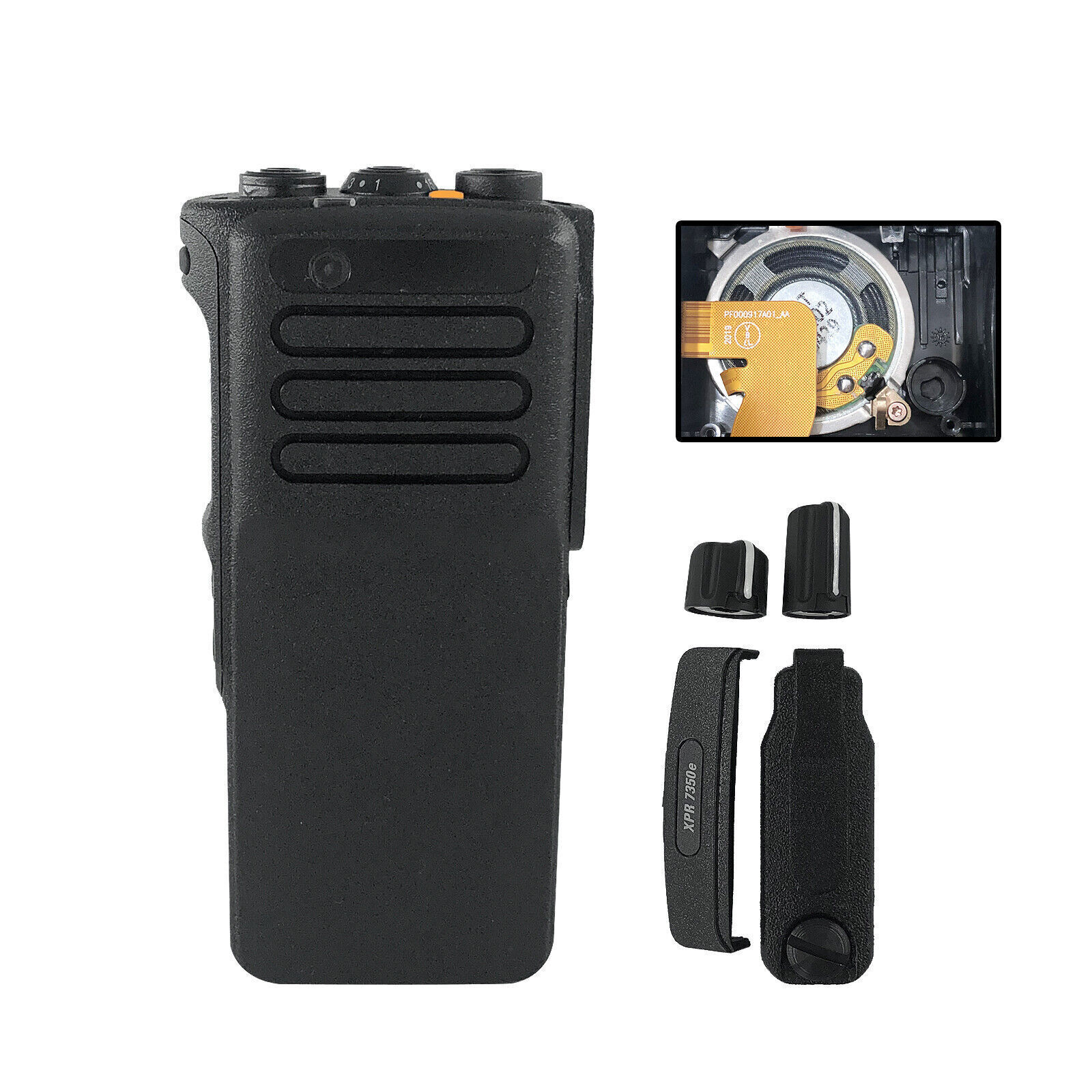 5 Pack PMLN7239A Front Housing Case Replacement for XPR7350e XPR 7350E Radio