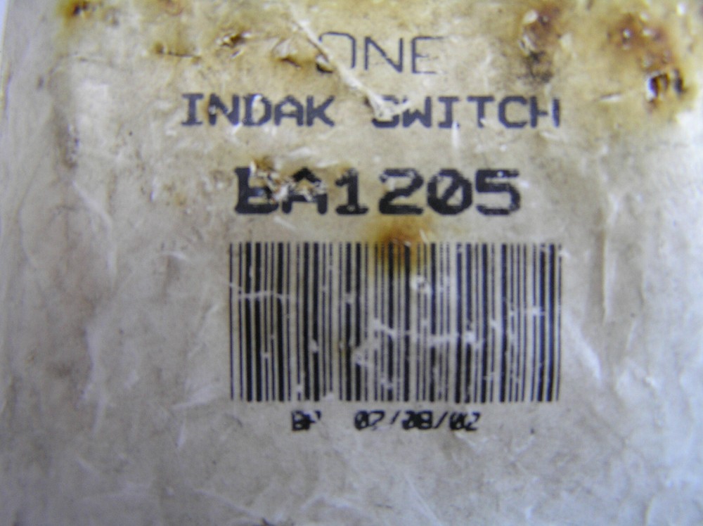 CLIMATECH BA1205 INDAK BLOWER CONTROL SWITCH NEW/OLD STOCK