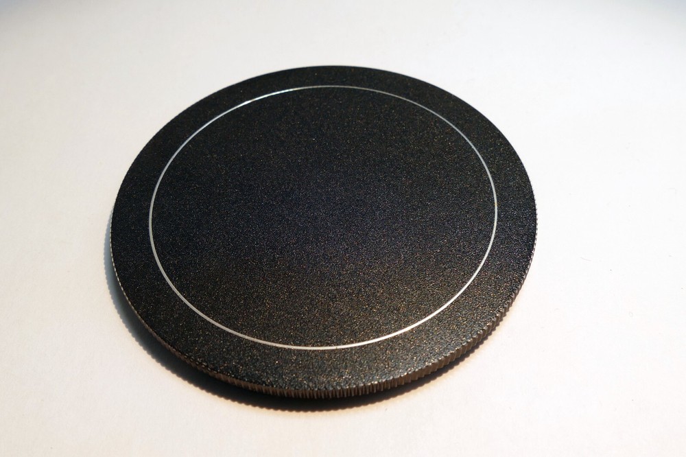 Metal 62mm Lens Front Cap threaded for filter stacking