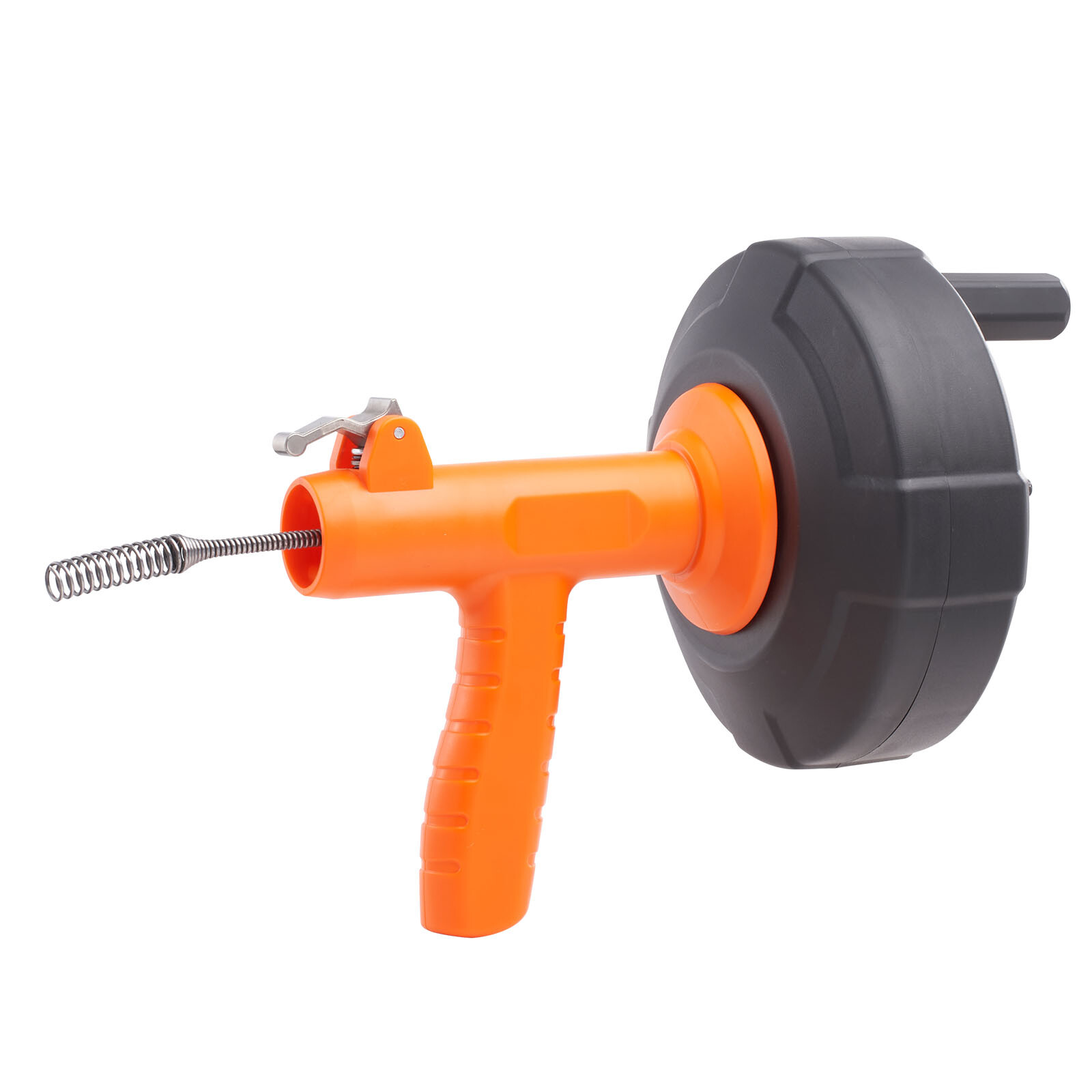 VEVOR 25Ft 1/4" Plumbing Drain Cleaner Snake Drain Auger Cleaning Clog Remover