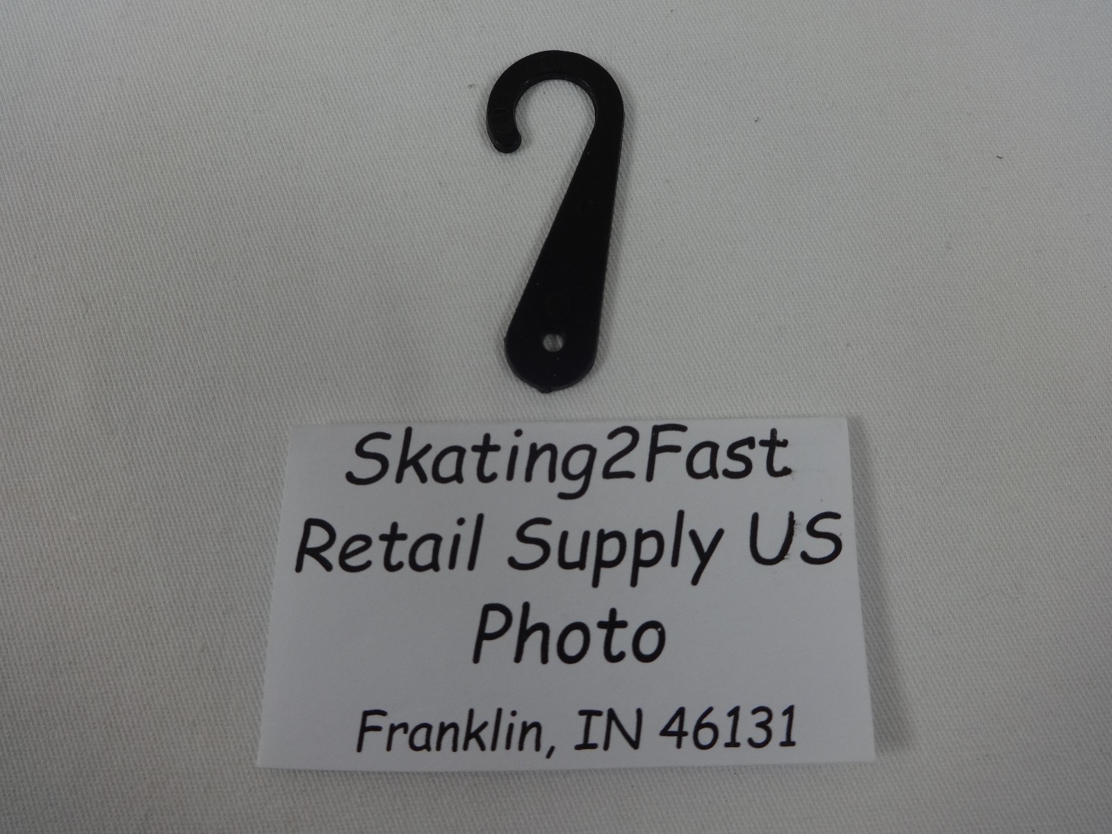 Black Plastic Sock Hanger Hook Retail Shopping Supply