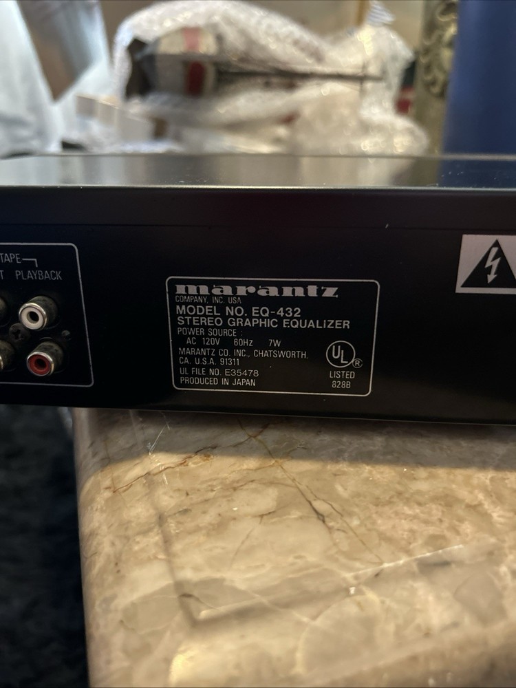 Vintage Marantz Equalizer Model EQ 432