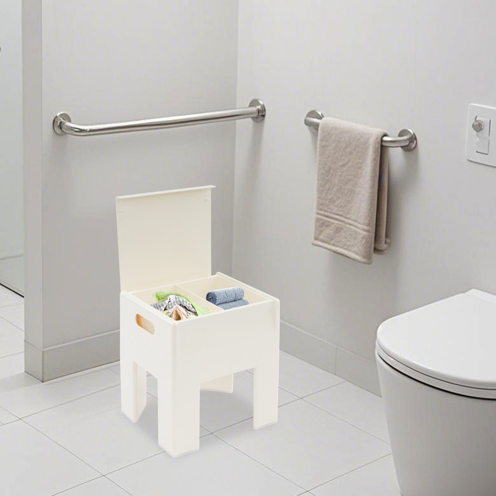 Multifunctional End Table Small Side Table for Bedroom Dorm and Small Spaces