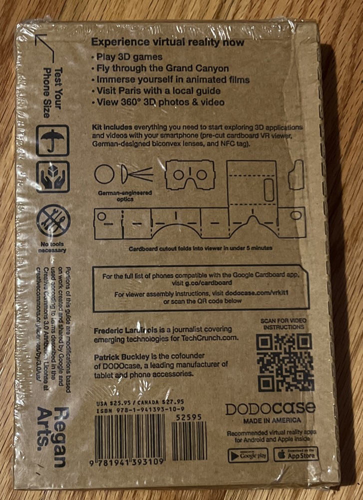 DODOcase VR Viewer ~ Smartphone Virtual Reality Experience On Android or iPhone