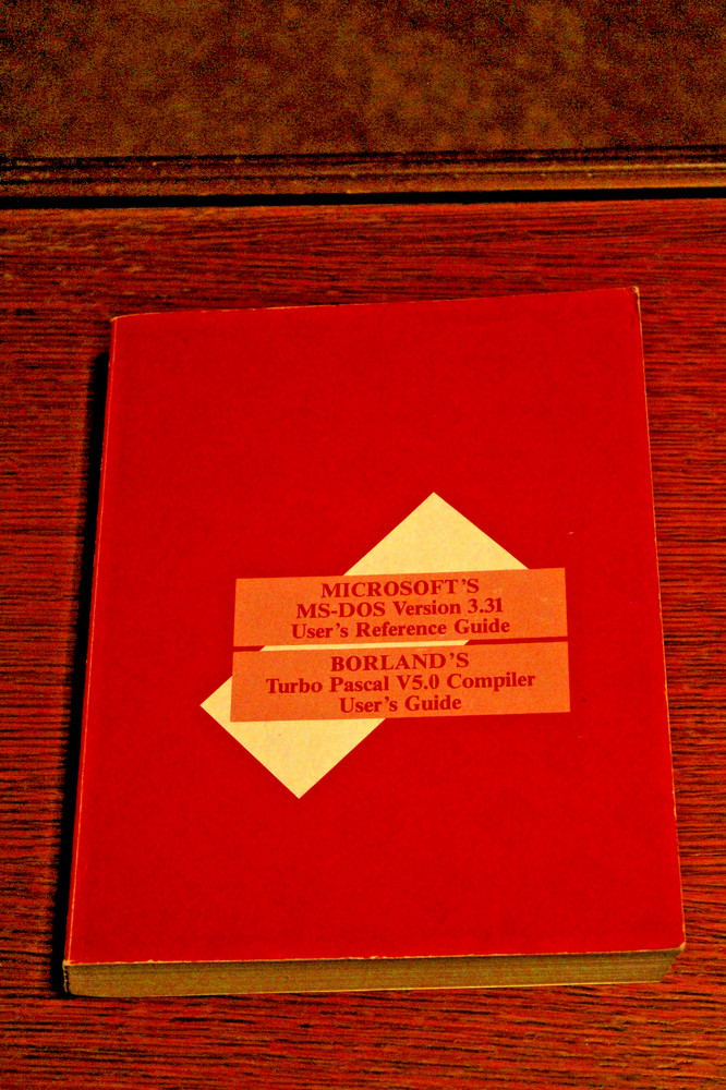 Vintage Microsoft's MS-DOS Version 3.31 User's Reference Guide 1987