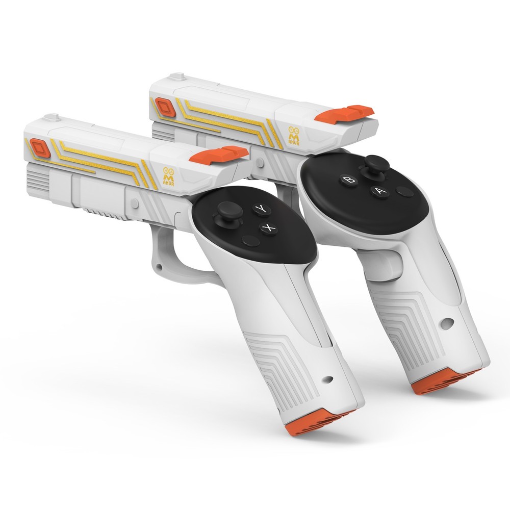VR Handle Pistol Simulation Hand VR Game Accessories for Quest 3S / 3 Controller