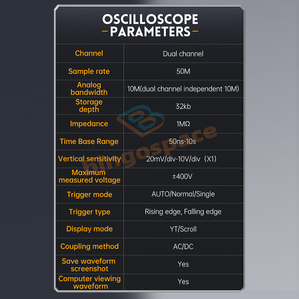 FNIRSI 2C23T Handheld Digital Oscilloscope Multimeter Function Signal Generator