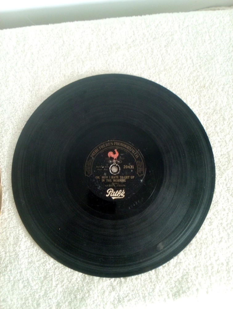 Antique Pathe Phonograph Record