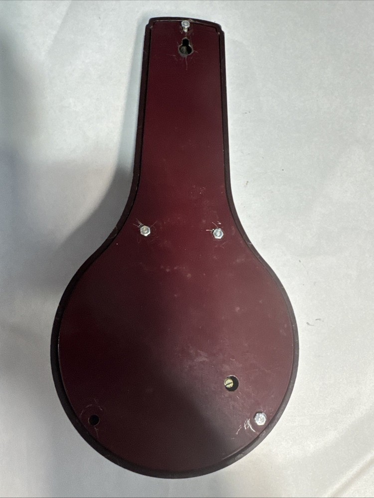Vintage Airguide 8" Brown Bakelite Wallmount Barometer Thermometer